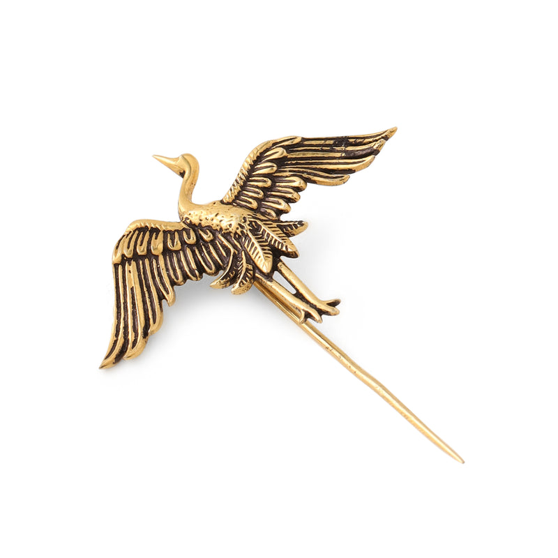 Bird lapel pin