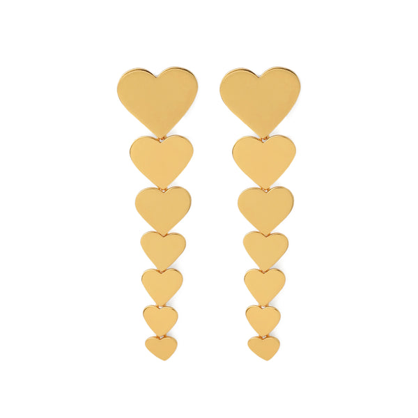 Heart Dangle Earrings