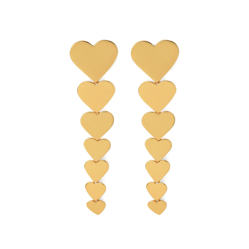 Heart Dangle Earrings