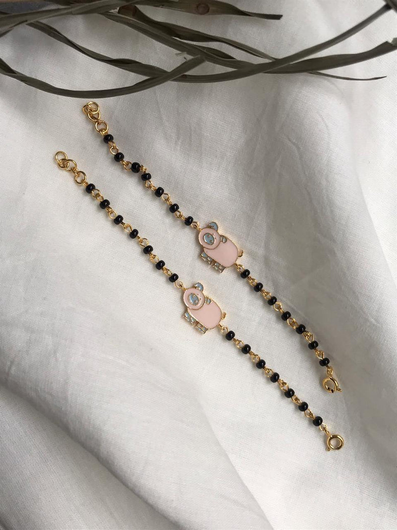 18kt gold Nazariya - Pig (Set of 2)