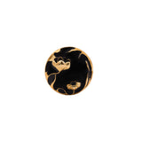 Bloom Black Buttons - AZGA