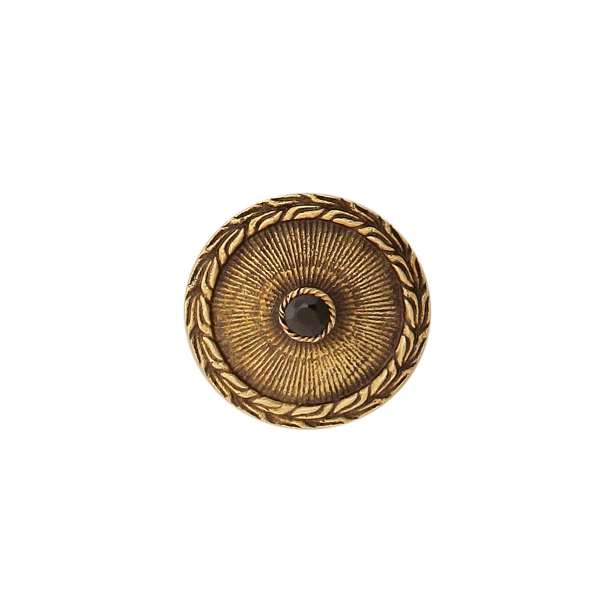 Earl Button - oxidised gold (set of 7 big and 6 small)