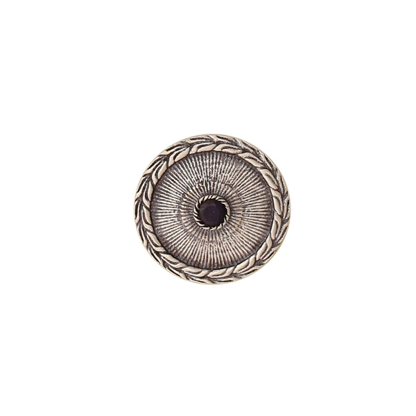 Earl Button - oxidised silver (set of 7 big and 6 small)