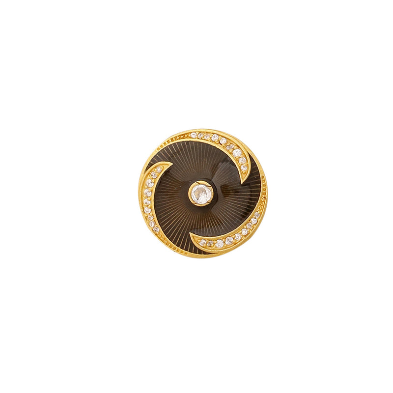Swirl Button Smoky (set of 7 big and 6 small)