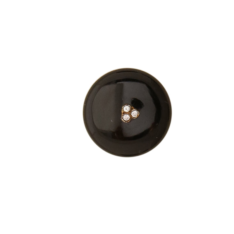 Classic Black Onyx button (Set of 7 big and 6 small)