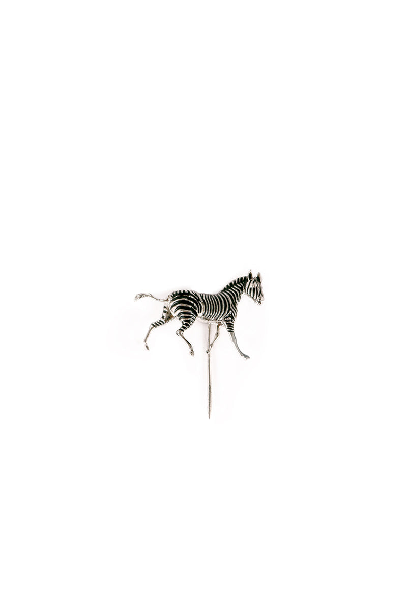 Zebra Enamel Pin